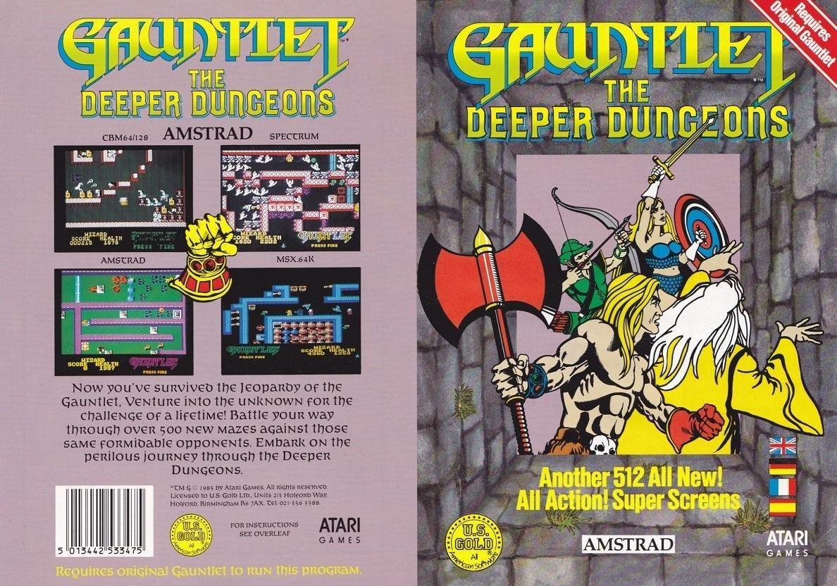 Im Genes Del Juego Gauntlet The Deeper Dungeons De Amstrad Cpc